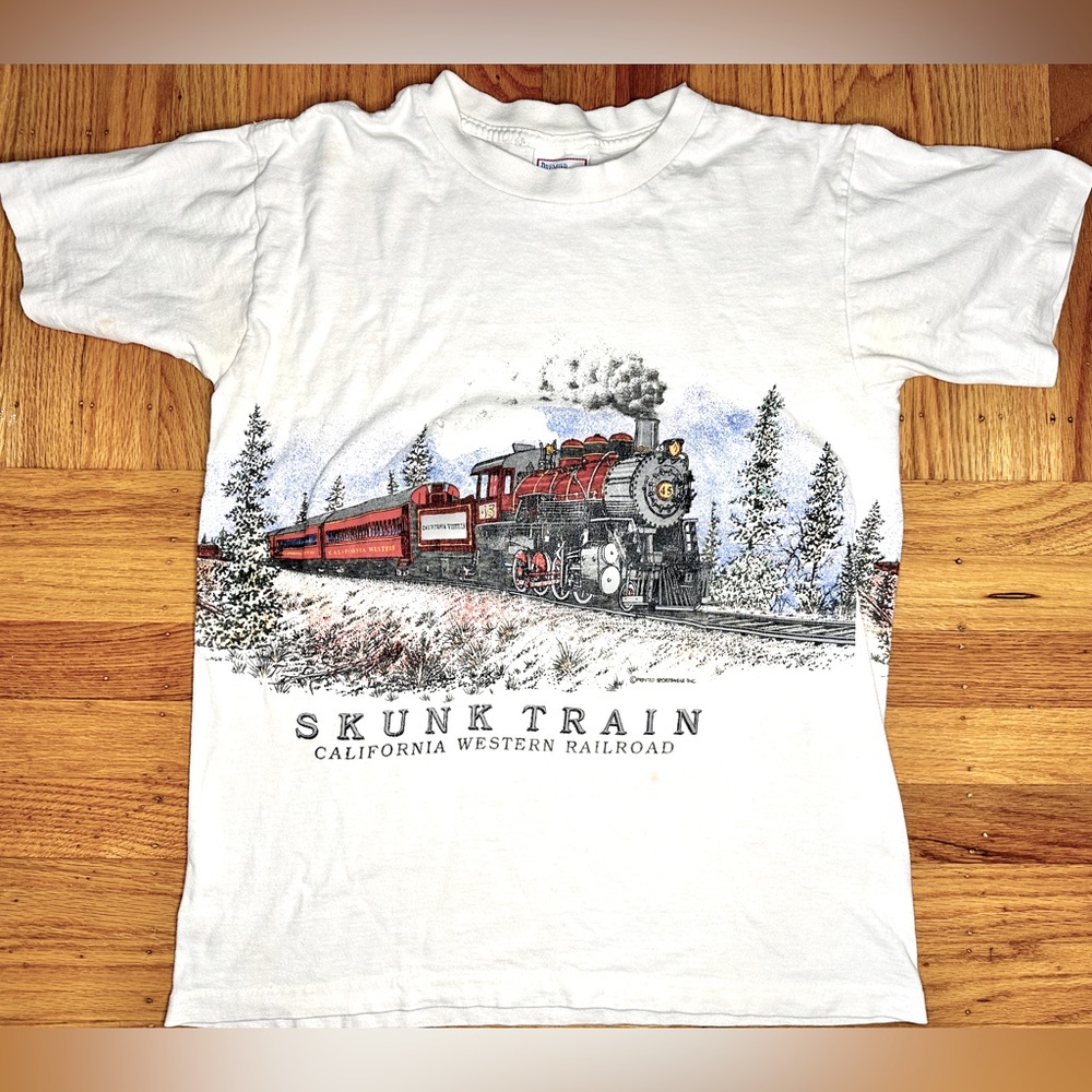 California Fort Bragg Skunk Train T-shirt